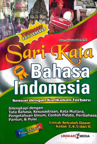Image of Sari kata bahasa indonesia