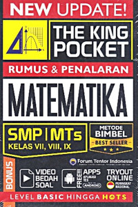 Image of King pocket matematika smp/mts kelas vii, viii, ix